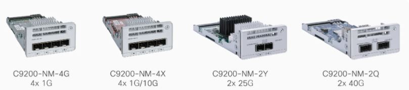 module thích hợp với Catalyst 9200 module thích hợp với Catalyst 9200