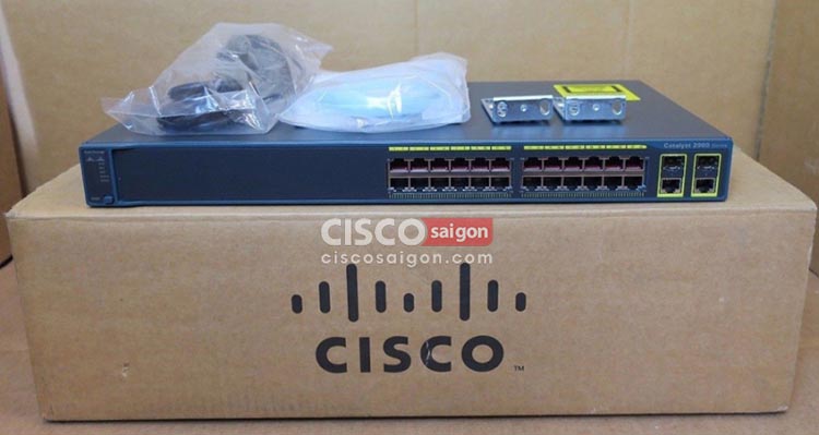 Thùng Cisco WS-C2960+24PC-S Thùng Cisco WS-C2960+24PC-S