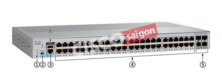 Cisco WS-C2960L-SM-48TS Cisco WS-C2960L-SM-48TS