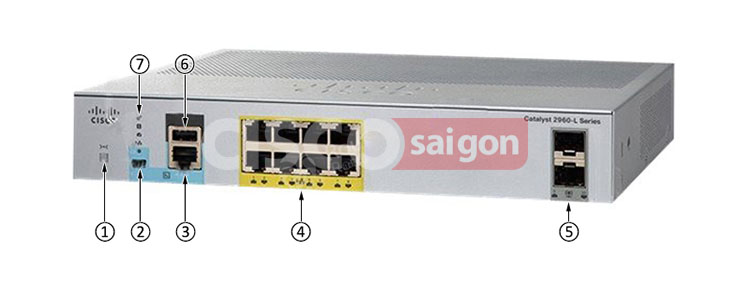 Switch Cisco WS-C2960L-SM-8PS Switch Cisco WS-C2960L-SM-8PS