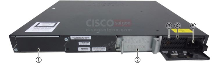 Cisco WS-C2960XR-48TS-I mặt sau