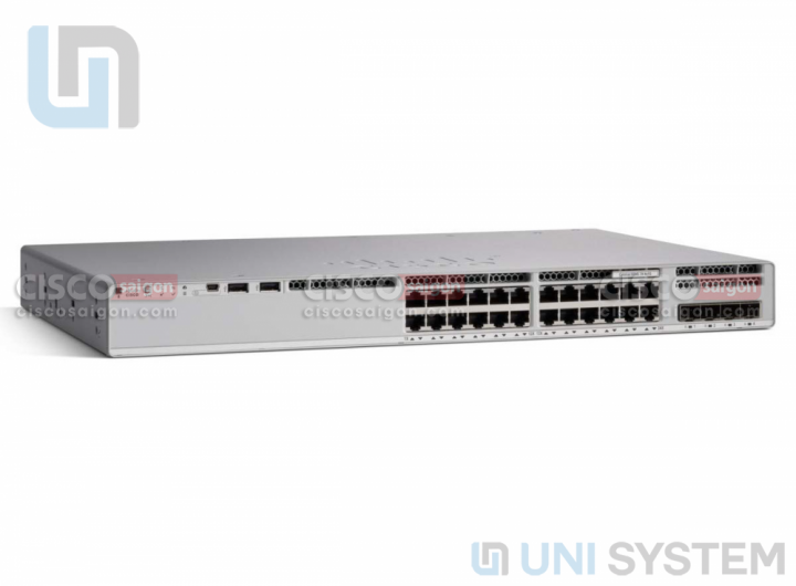 Cisco C9200-24T-E, Catalyst 9200 24-port Data Switch, Network Essentials