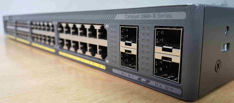 Cisco WS-C2960X-48TS-L Catalyst 2960-X 48 GigE, 4 x 1G SFP, LAN Base