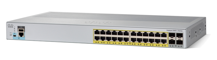 WS-C2960L-24TS-AP: Catalyst 2960L 24 port GigE, 4 x 1G SFP, LAN Lite WS-C2960L-24TS-AP: Catalyst 2960L 24 port GigE, 4 x 1G SFP, LAN Lite