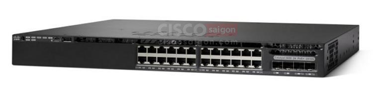 WS-C3650-24TS-L Cisco Catalyst 3650 24 Port Data 4x1G Uplink LAN Base