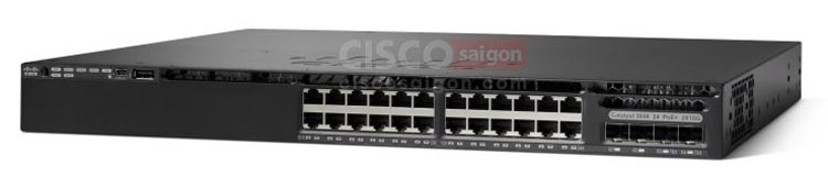 WS-C3650-24TS-S Cisco Catalyst 3650 24 Port Data 4x1G Uplink LAN Base