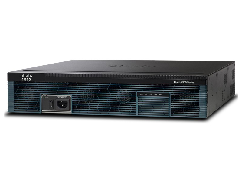 CISCO2921/K9 2921 Router w/3 GE,4 EHWIC,3 DSP,1 SM,256MB CF,512MB DRAM ...