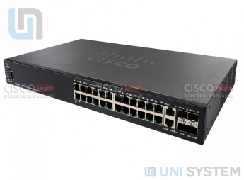 Cisco SF550X-24MP 24-port 10/100 PoE  Stackable Switch