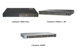 Datasheet và thông số switch Cisco Catalyst 2960: so sánh 2960 Plus, 2960-X/XR và 2960L
